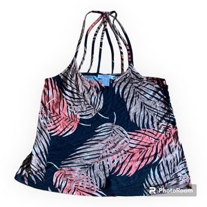 Venus Women's Tropical Print Strappy Top
